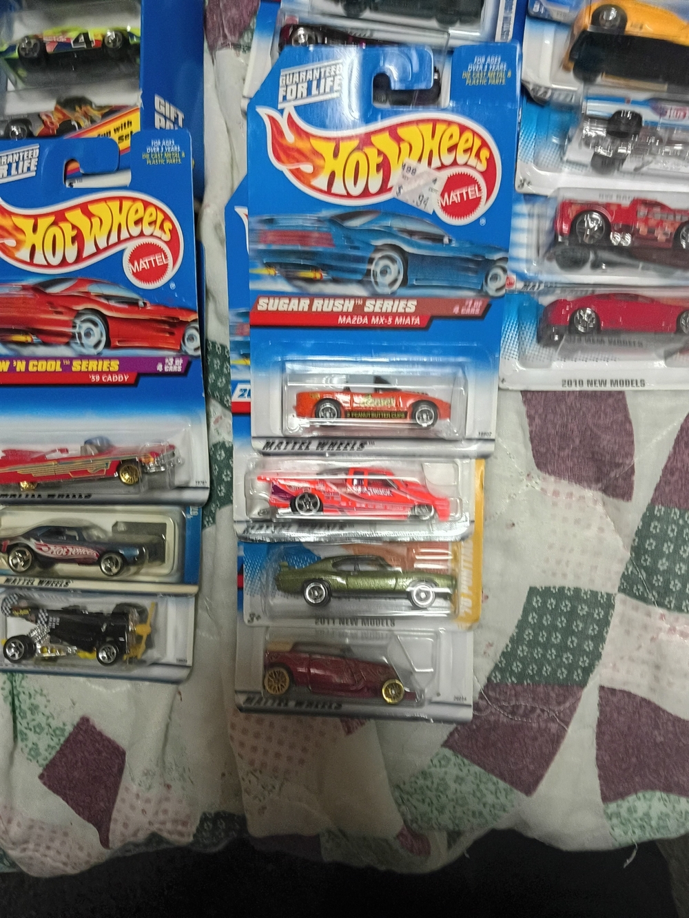 Hot Wheels Die-Cast Toy Car - Red & Blue Options